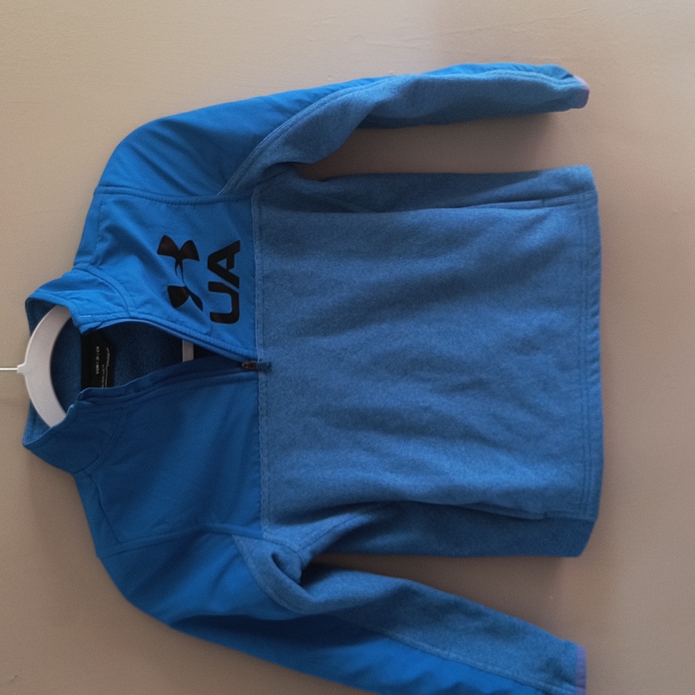 Under armour youth small blue sweatshirt